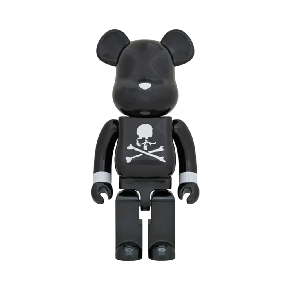 Bearbrick x mastermind Japan Black Chrome Ver. 1000%