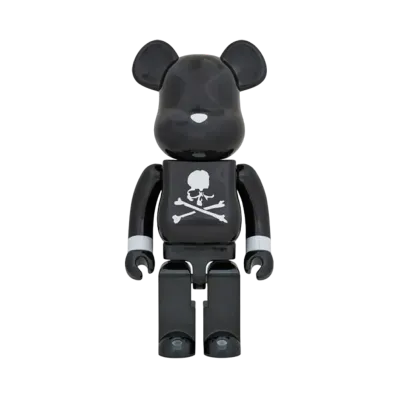 Bearbrick x mastermind Japan Black Chrome Ver. 1000%
