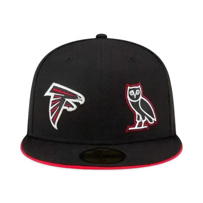 NEW ERA 59FIFTY OVO x NFL Atlanta Falcons "Black"