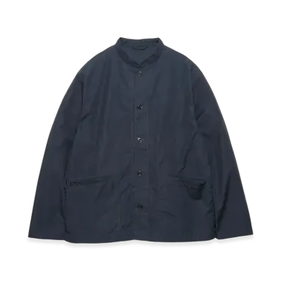 nanamica Band Collar Shirt Jacket "Navy"