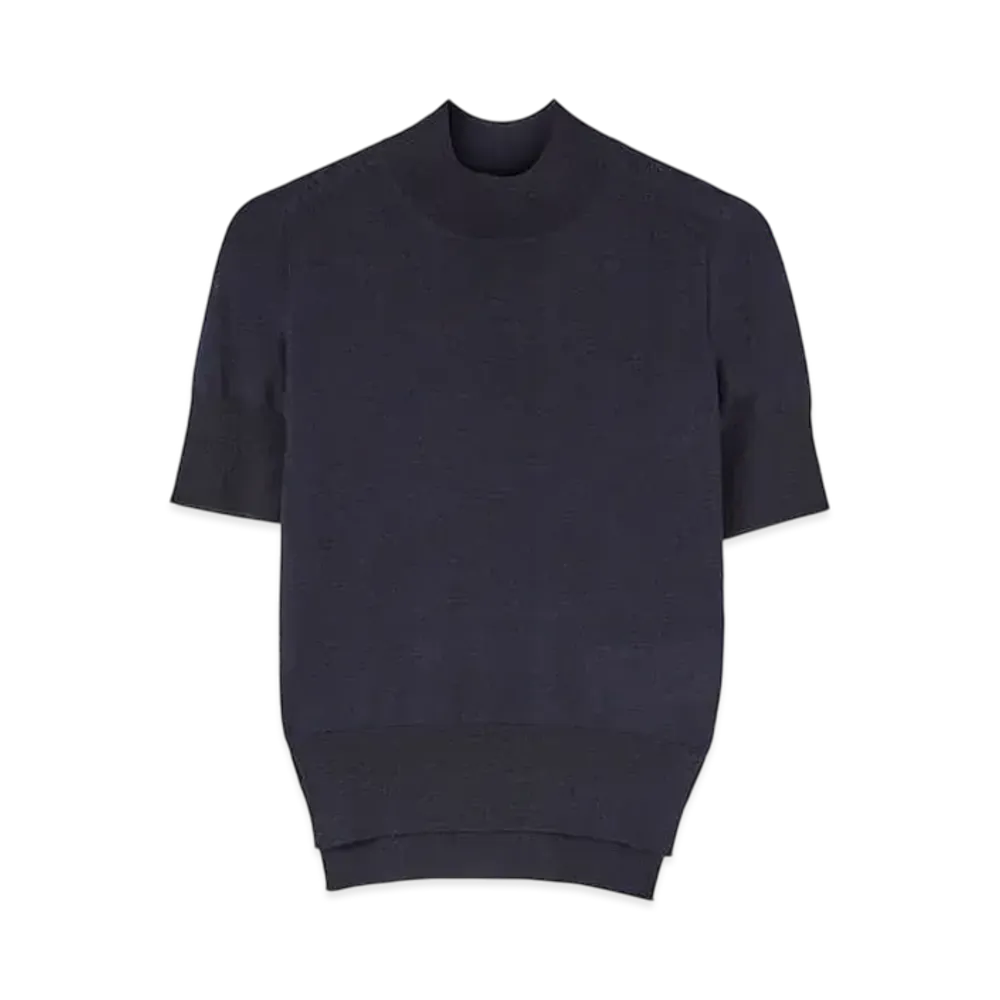 Jil Sander Women's Crew-Neck Sweater "Midnight"