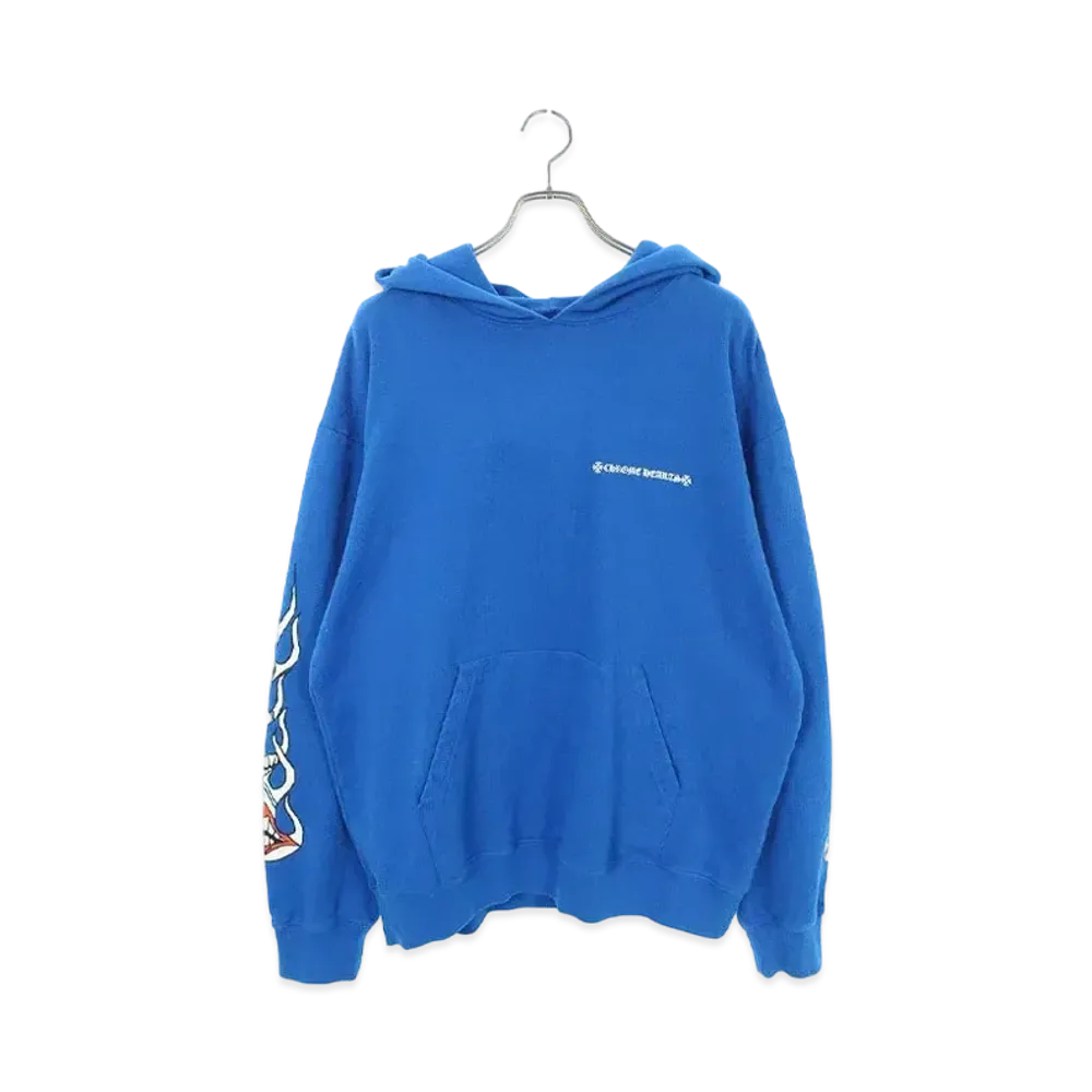 Chrome Hearts Matty Boy Space Logo Back Print Hoodie "Blue"