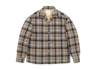 visvim Keesey Check Down JKT "Beige"