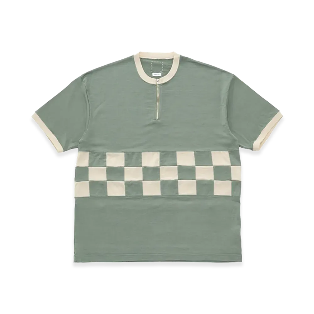 visvim Merckx CB Zip P.O. S/S (Superfine) "LT.Green"