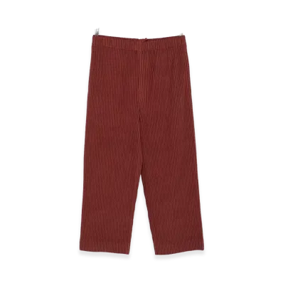 HOMME PLISSE ISSEY MIYAKE Trousers "Brown"