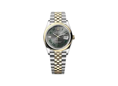 ROLEX Datejust 36 Oystersteel & Yellow Gold "Grey"