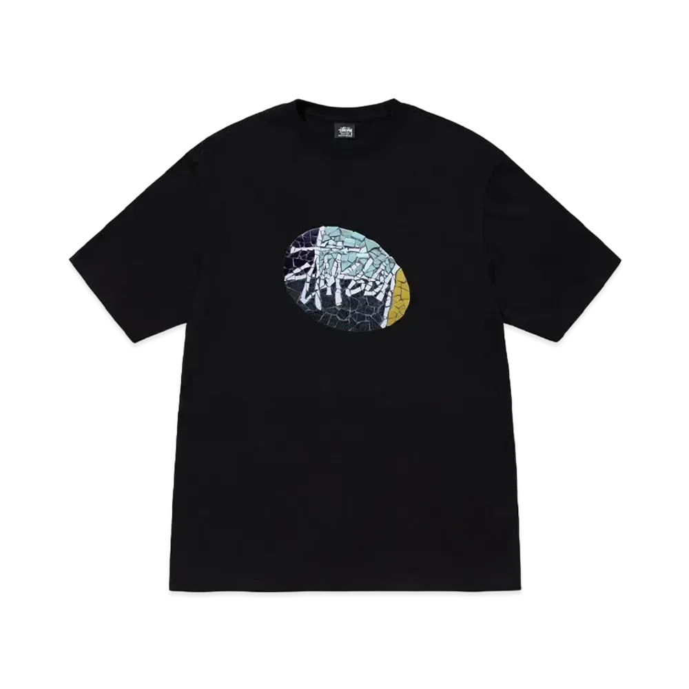 Stussy Mosaic Tee "Black"