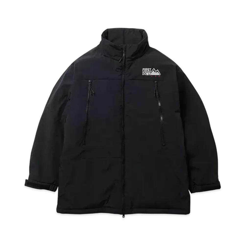 FIRST DOWN Ecodown Stnadcolor Jkt "Black"