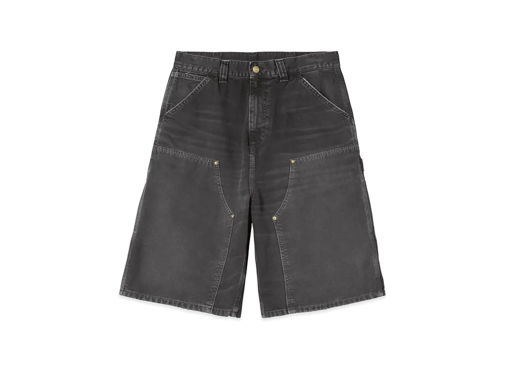 Carhartt WIP OG Double Knee Short "Black/Destroy Wash"