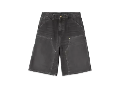 Carhartt WIP OG Double Knee Short "Black/Destroy Wash"