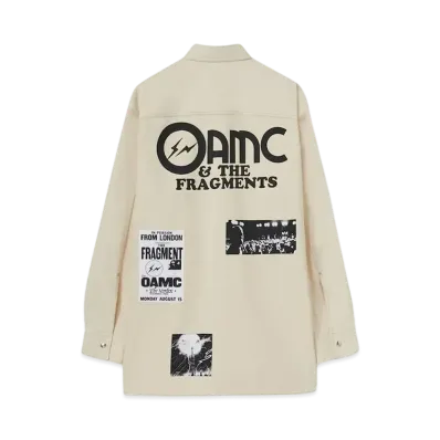 OAMC x FRAGMENT Over Shirts "Natural White"