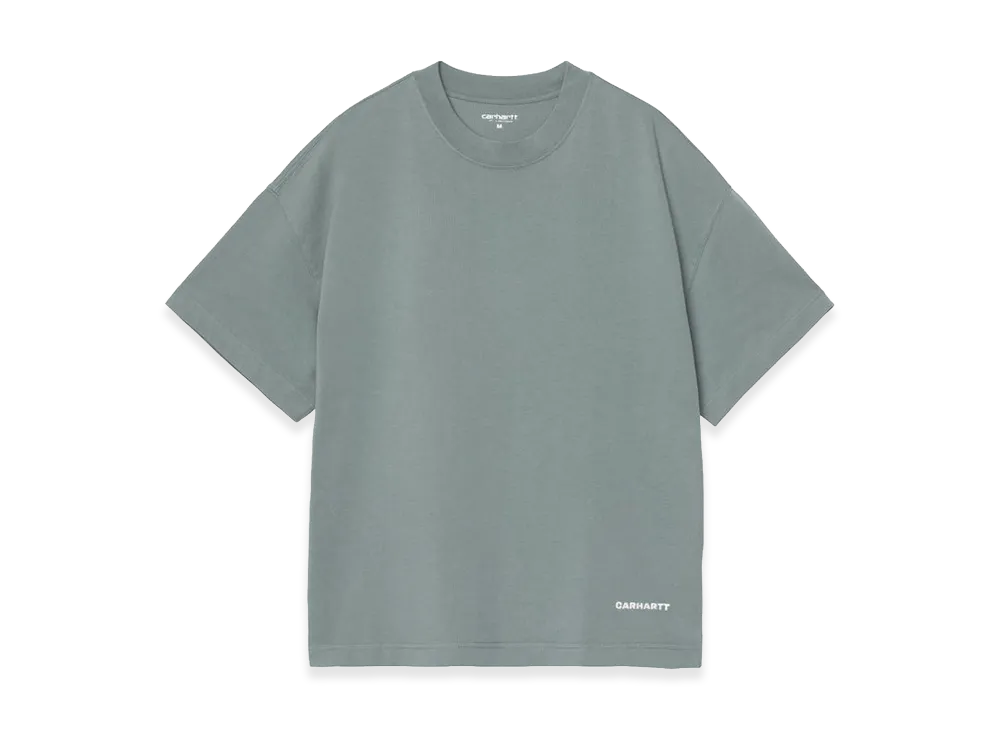 Carhartt WIP S/S Link Script T-Shirt "Velvet Green/White"
