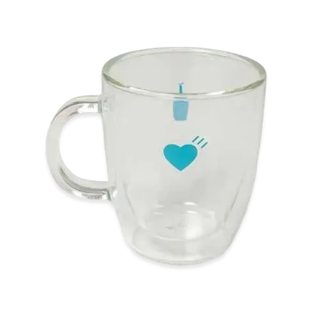 HUMAN MADE Blue Bottle Coffee DOUBLE WALL GLASS MUG "Clear"