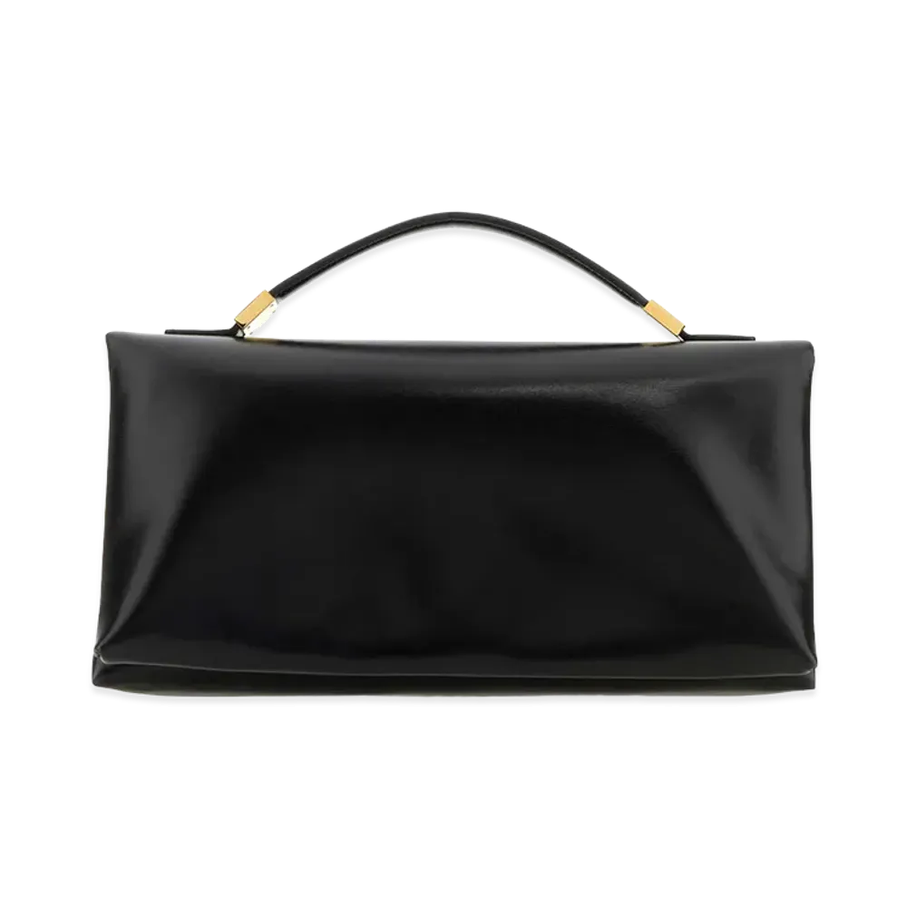 MARNI Women's Leather Prisma Handbag "Black"
