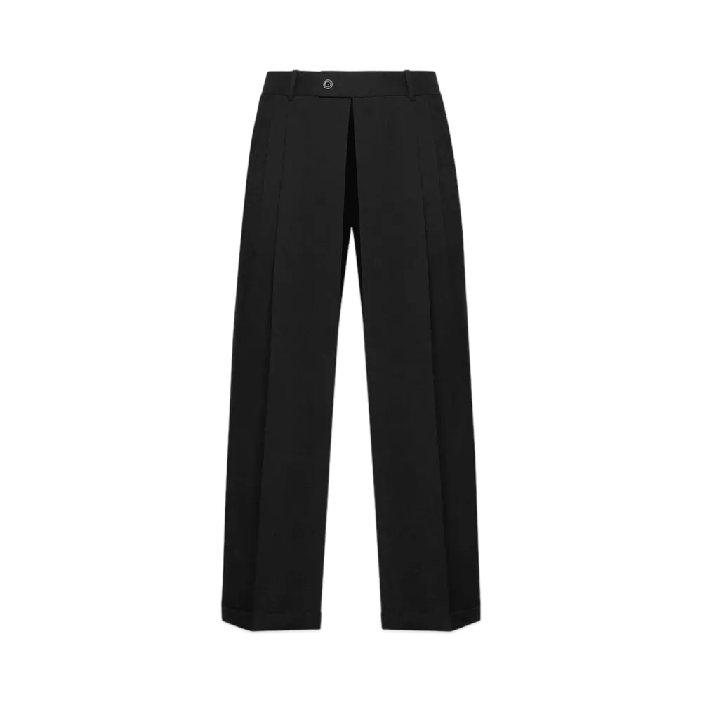 Alexander McQUEEN Slashed Tailored Trousers "Black"