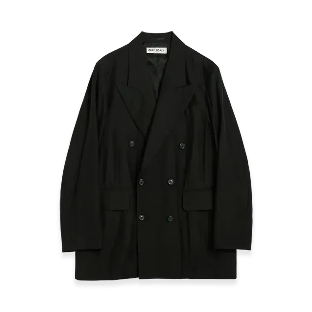 OUR LEGACY Sharp DB Blazer "Black"