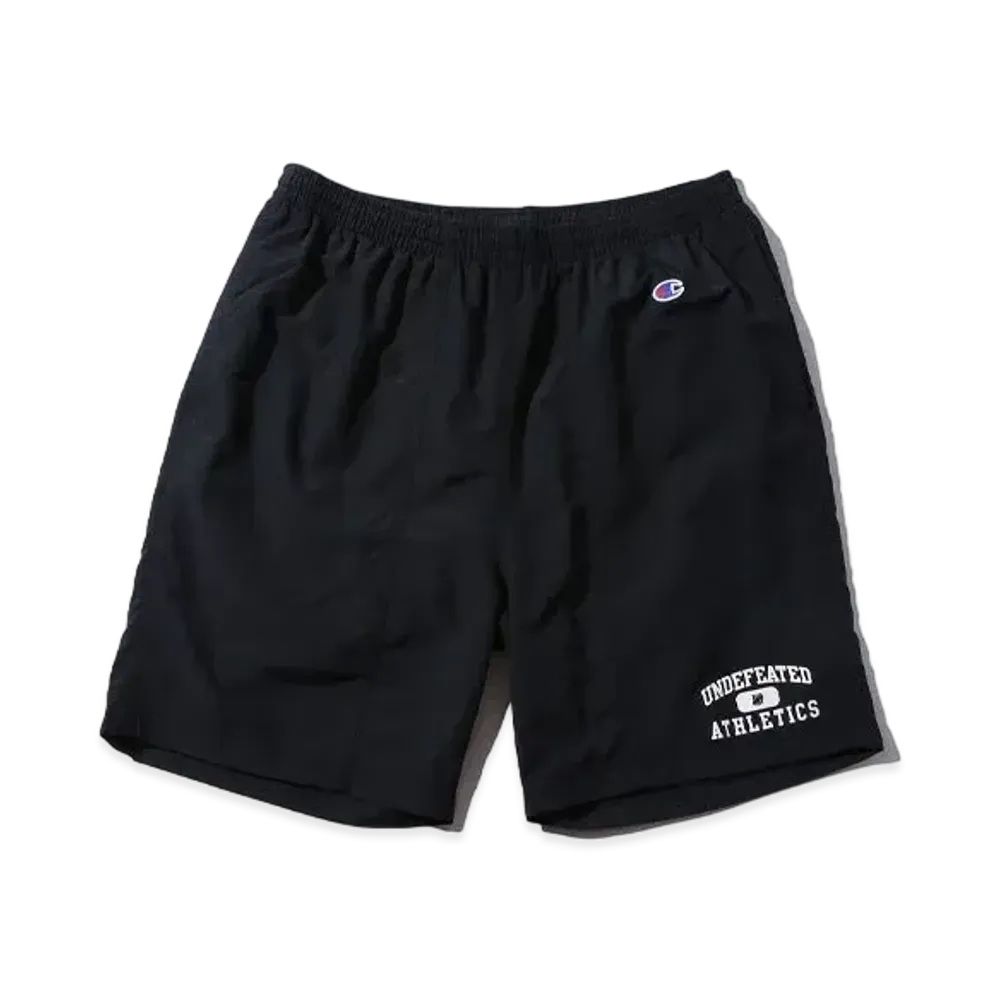 UNDEFEATED CHAMPION ATHLETICS NYLON SHORT - C8-P521 "Black"