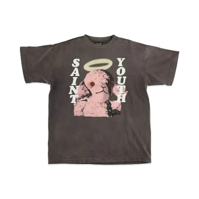 SAINT Mxxxxxx T-SHIRT SAINT YOUTH ASCENSION "Black"