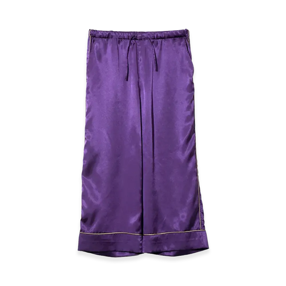 NEEDLES String Easy Pant - Poly Sateen "Purple"