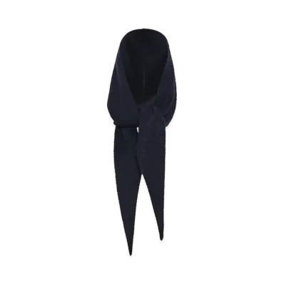 The Row Women's Milona Cashmere Bonnet "Dark Navy"