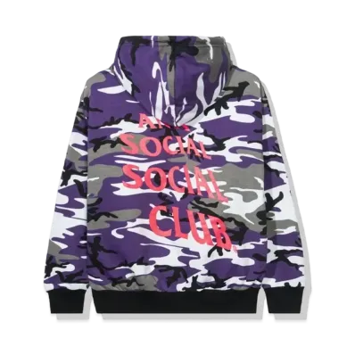 ANTI SOCIAL SOCIAL CLUB True Colors Purple Hoodie "Camo" (FW20)