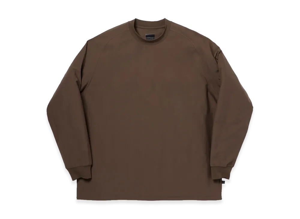 DAIWA PIER39 Tech Light Weight L/S Tee "Brown Gray"