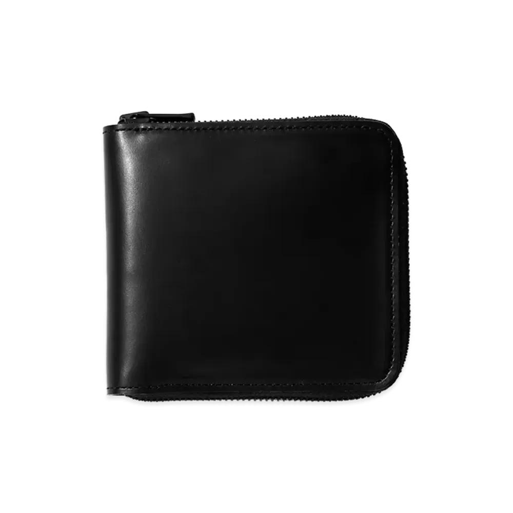 NEEDLES Single Wallet - Steer Lether "Black"