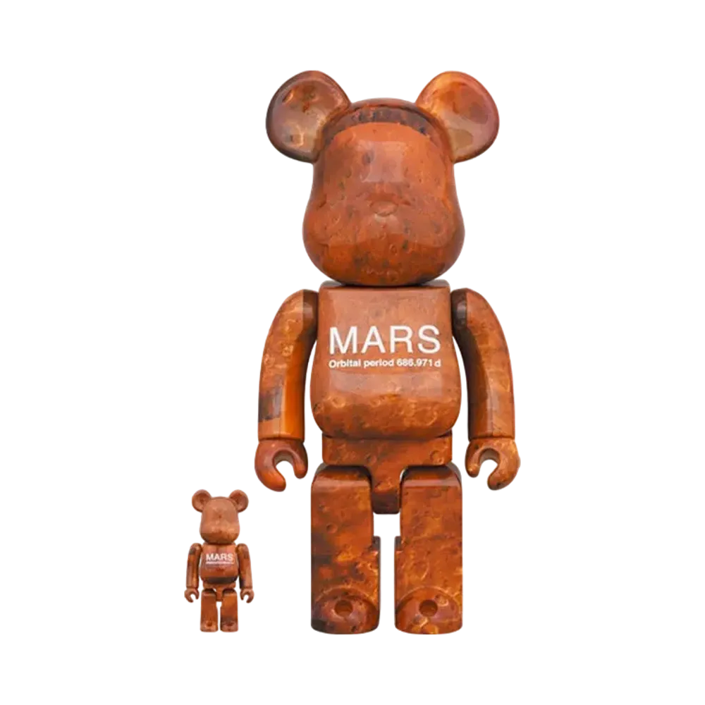 Bearbrick MARS 100% & 400%