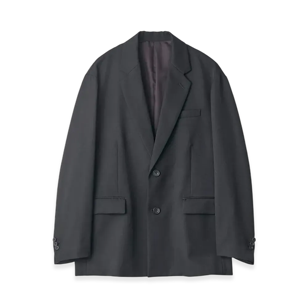 ssstein Oversized Single Breasted Jacket "Black"