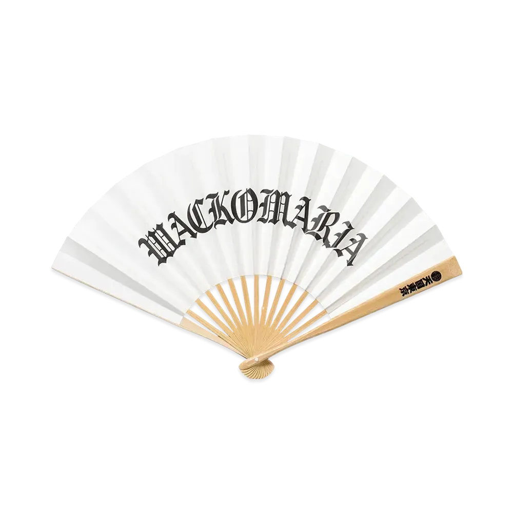 WACKO MARIA Folding Fan "Black"