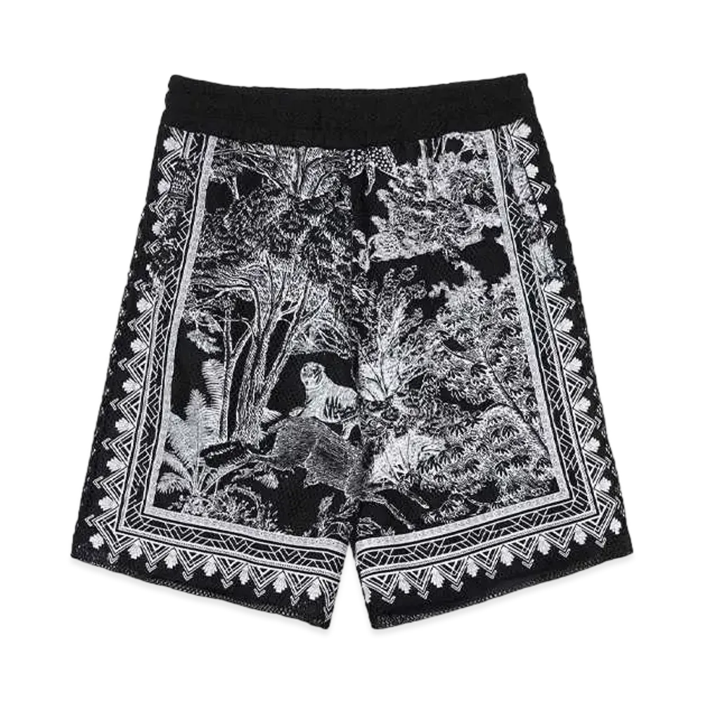 TAAKK SAVANNA MESH SHORT PANTS "BLACK"