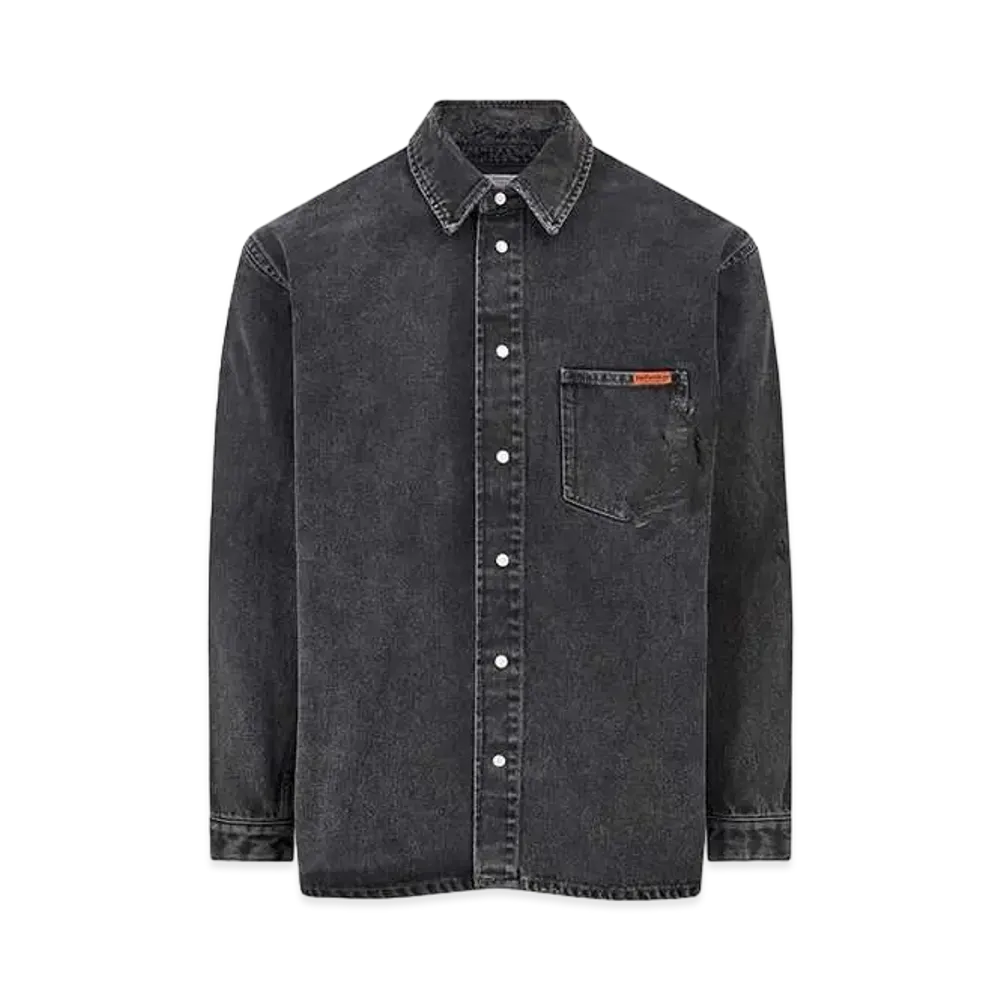 MARTINE ROSE Denim Over Shirt "Black"