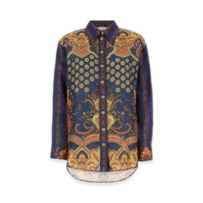 Valentino Women's Linen Shirt "Printed"