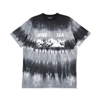 WIND AND SEA Mountain Range Tiedye S/S T "Black Tiedye"