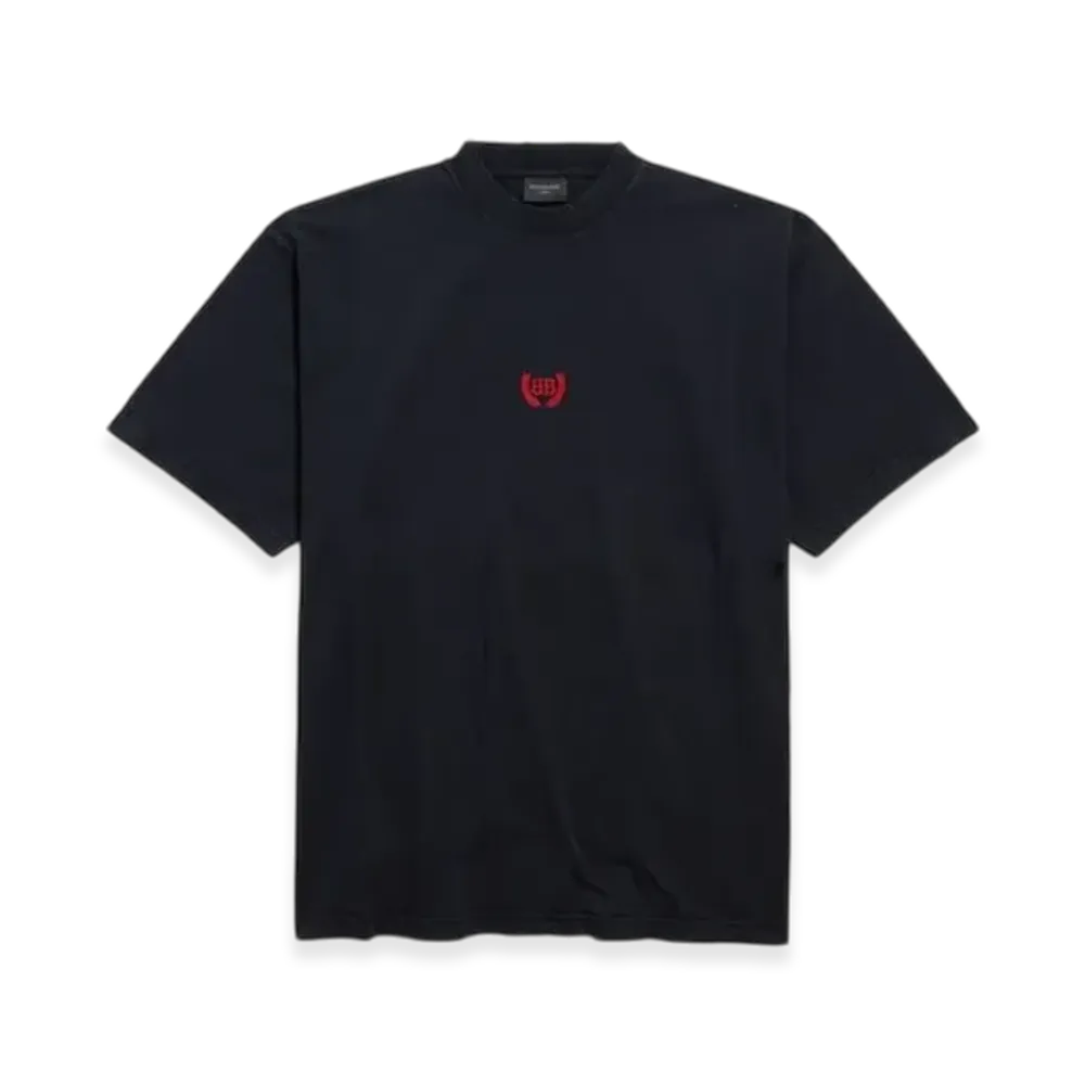 BALENCIAGA Laurel Classic T-Shirt Medium Fit "Black"