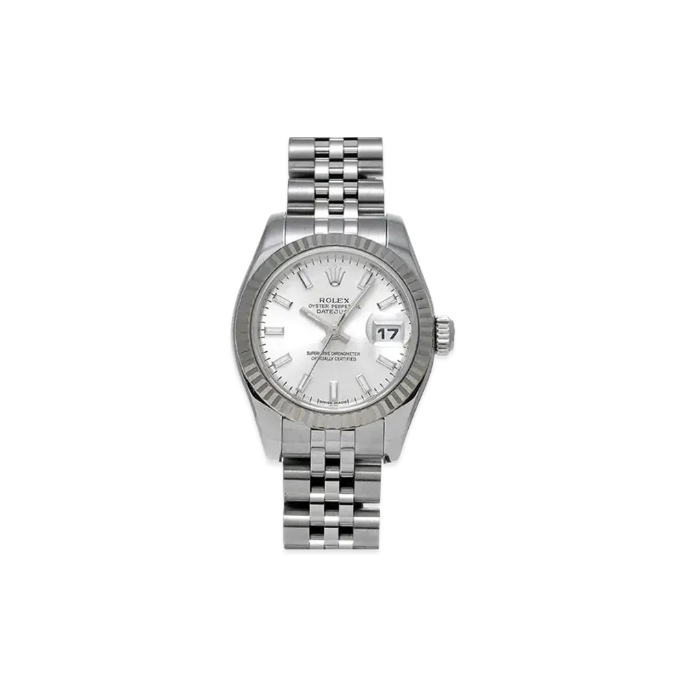 ROLEX Lady-Datejust "Silver/Stainless Steel/White Gold"