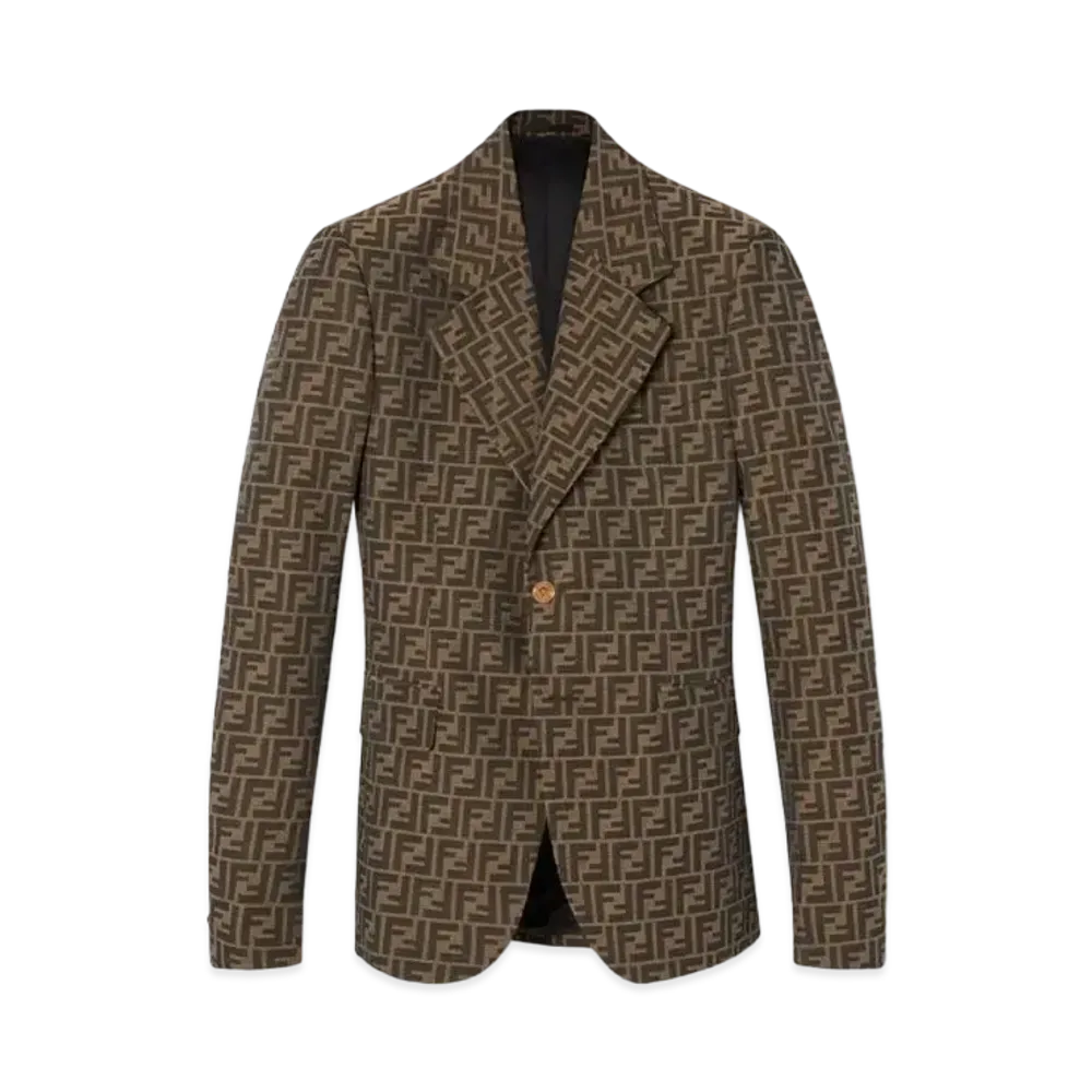 FENDI x Versace Fendace FF Jacquard Blazer "Brown"