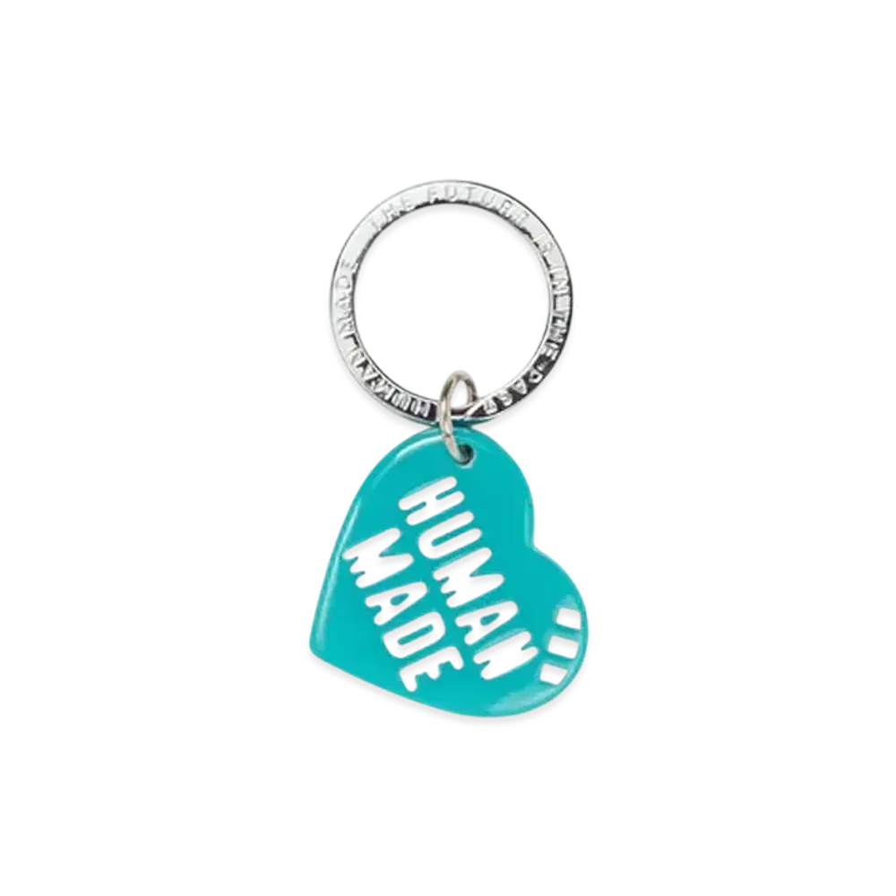 HUMAN MADE Heart Keyring "Green"