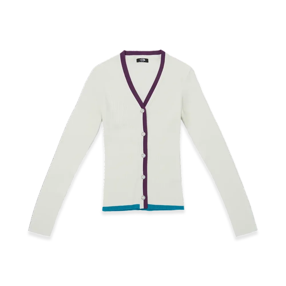 The North Face Green Field L/S Cardigan - 25SS (W) "Ivory"