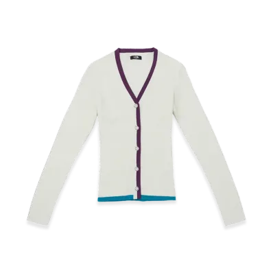 The North Face Green Field L/S Cardigan - 25SS (W) "Ivory"
