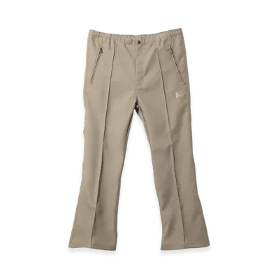 NEEDLES Warm Up Boot Cut Pant - PE/W Gabardine "Greige"