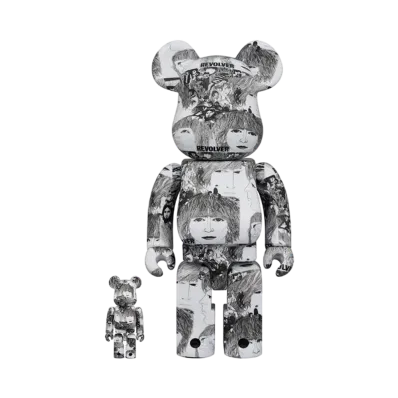 Bearbrick The Beatles "Revolver" 100% & 400%
