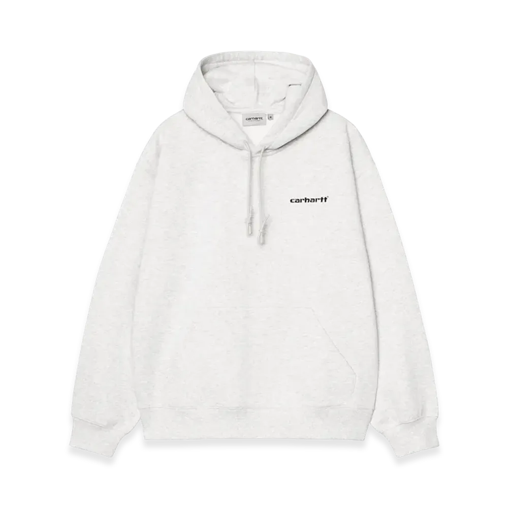 Carhartt WIP Hooded Caps Sweat "Ash Heather"