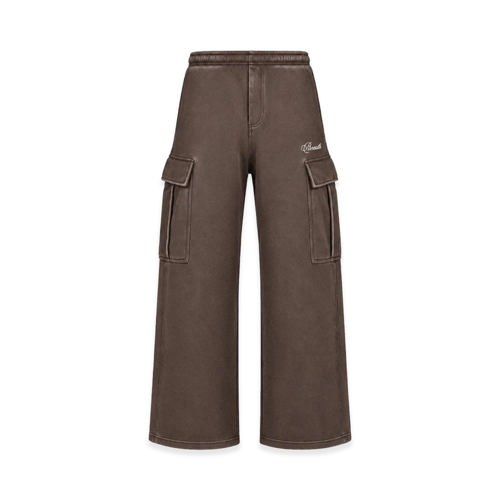 BREATH Fade Cargo Pants "Brown"