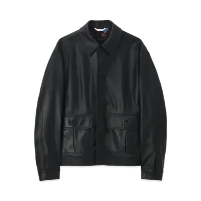 Paul Smith Lambskin Blouson "Black"