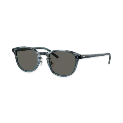OLIVER PEOPLES Fairmont Sun-F "Dark Blue VSB/Carbon Grey"