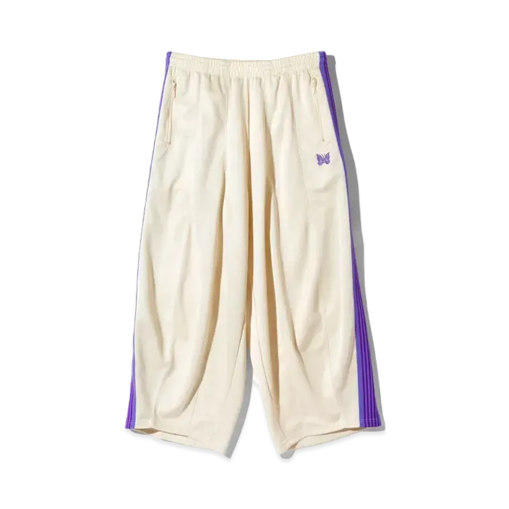 Needles for NEPENTHES H.D. Track Pant - Poly Smooth "Ivory"