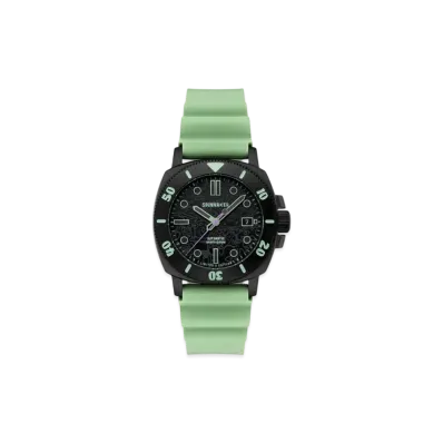 SPINNAKER Hull Automatic SpongeBob Limited Edition World Exclusive 225 "Black/Green" SP-5147-03