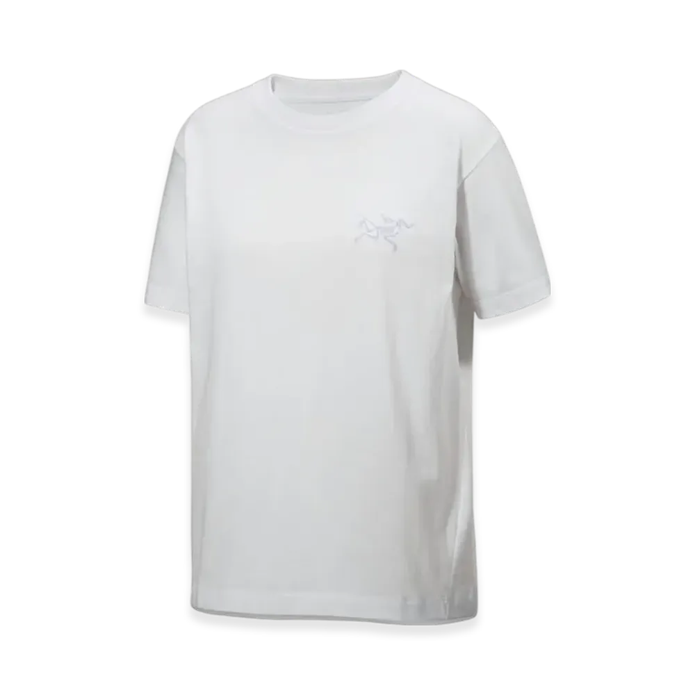 ARC'TERYX Women's Kragg Cotton Little Bird Crew SS "White Light/White" X000008468