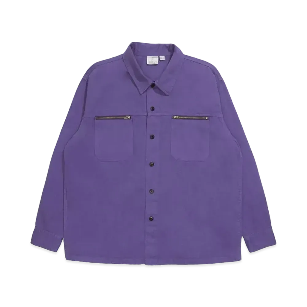 GRAMICCI x Adsum Cotton Twill Work Shirt "Purple"